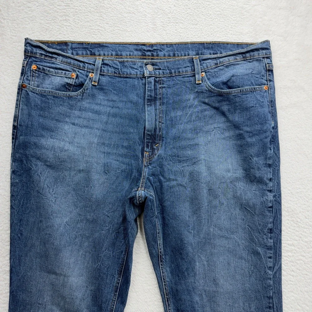 Levis‎ 541 Athletic Taper Mens Jeans Blue Medium Wash Denim 46x29 (Actual 46x27)